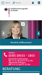 Mobile Screenshot of antidiskriminierungsstelle.de